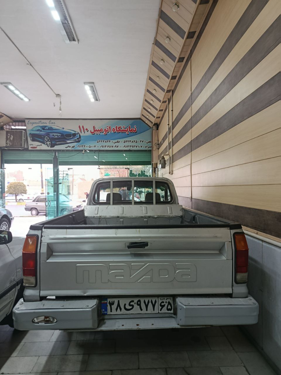 مزدا وانت نوک مدادی مدل 91 سفارشی  کم کارکرد