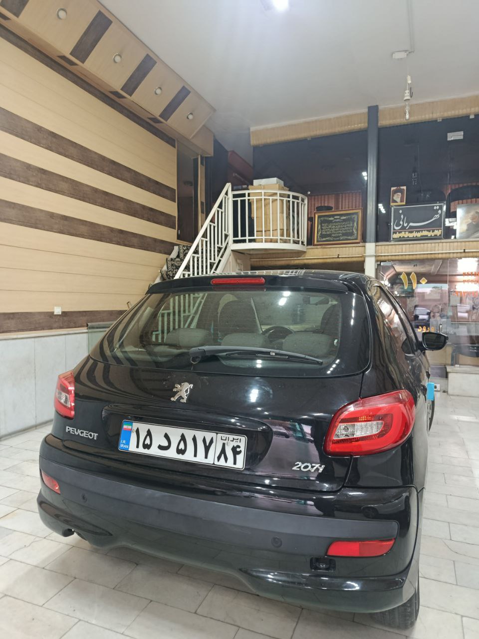 پژو207 مشکی مدل1400