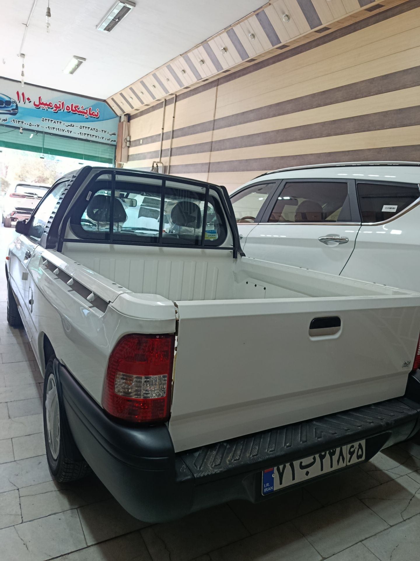 پراید وانت 404 سفید مقرون به استفاده 